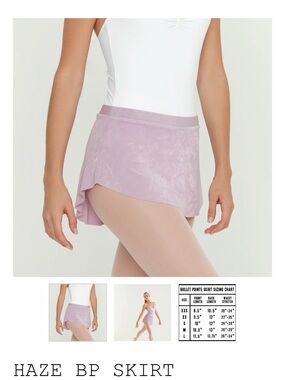 Haze Bullet Pointe Skirt - Dusty Lilac